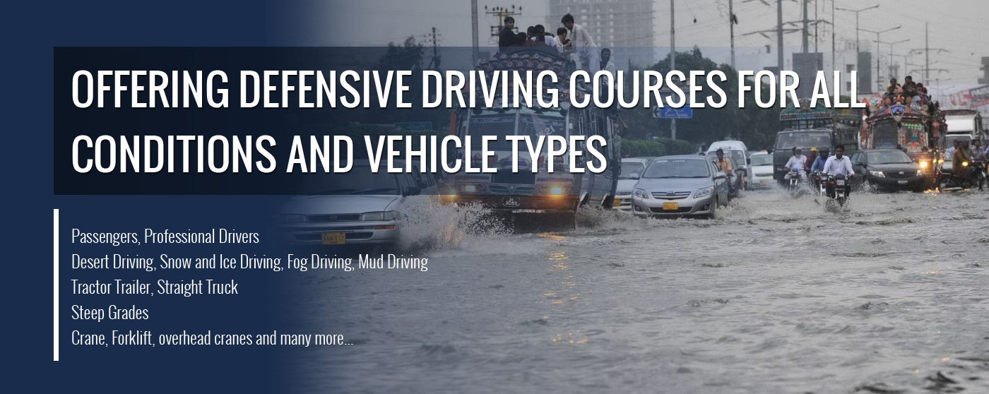 Defensive Driving Courses for all conditions and vehicle types